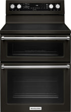 Charger l'image dans la galerie, KitchenAid - 6.7 Cu. Ft. Self-Cleaning Freestanding Double Oven Electric Convection Range