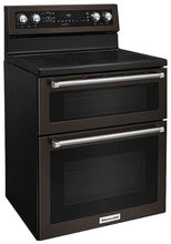 Charger l'image dans la galerie, KitchenAid - 6.7 Cu. Ft. Self-Cleaning Freestanding Double Oven Electric Convection Range