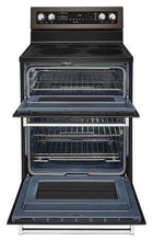 Charger l'image dans la galerie, KitchenAid - 6.7 Cu. Ft. Self-Cleaning Freestanding Double Oven Electric Convection Range