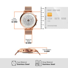 Laai prent in Gallery-kyker, Fossil Charter Hybrid Hr Smartwatch White Dial Dameshorlosie - FTW7014
