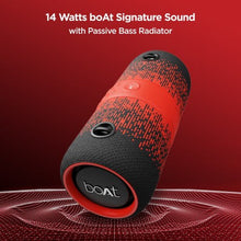 Laai prent in Gallery-kyker, BoAt Stone 1200F Sunburn Edition met tot 9 uur terugspeel en RGB-LED's 14 W Bluetooth-luidspreker (blou, stereokanaal)