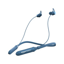Charger l'image dans la galerie, Copy of Amazon Basics Bluetooth 5.0 Neckband with Up to 30 Hours Playtime, Magnetic Earbuds, Voice Assistant, Dual Pairing and IPX6 Rated, Blue
