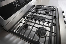 Charger l'image dans la galerie, KitchenAid - 6.7 Cu. Ft. Self-Cleaning Freestanding Double Oven Electric Convection Range
