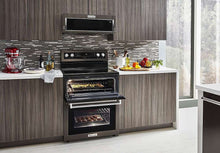 Charger l'image dans la galerie, KitchenAid - 6.7 Cu. Ft. Self-Cleaning Freestanding Double Oven Electric Convection Range
