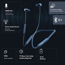 Charger l'image dans la galerie, Mivi Collar Flash Pro Bluetooth Earphones with mic
