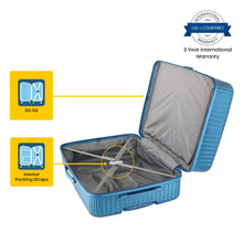 Laai prent in Gallery-kyker, American Tourister Georgia Polikarbonaat Moonlight Blue Hardside-bagasiestel (FS3 (0) 21 004) 
