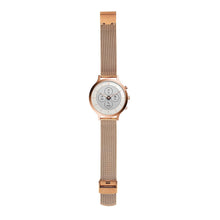 Laai prent in Gallery-kyker, Fossil Charter Hybrid Hr Smartwatch White Dial Dameshorlosie - FTW7014 
