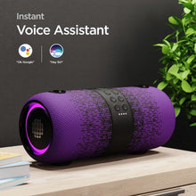 Laai prent in Gallery-kyker, BoAt Stone 1200F Sunburn Edition met tot 9 uur terugspeel en RGB-LED's 14 W Bluetooth-luidspreker (blou, stereokanaal)
