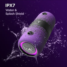 Laai prent in Gallery-kyker, BoAt Stone 1200F Sunburn Edition met tot 9 uur terugspeel en RGB-LED's 14 W Bluetooth-luidspreker (blou, stereokanaal)
